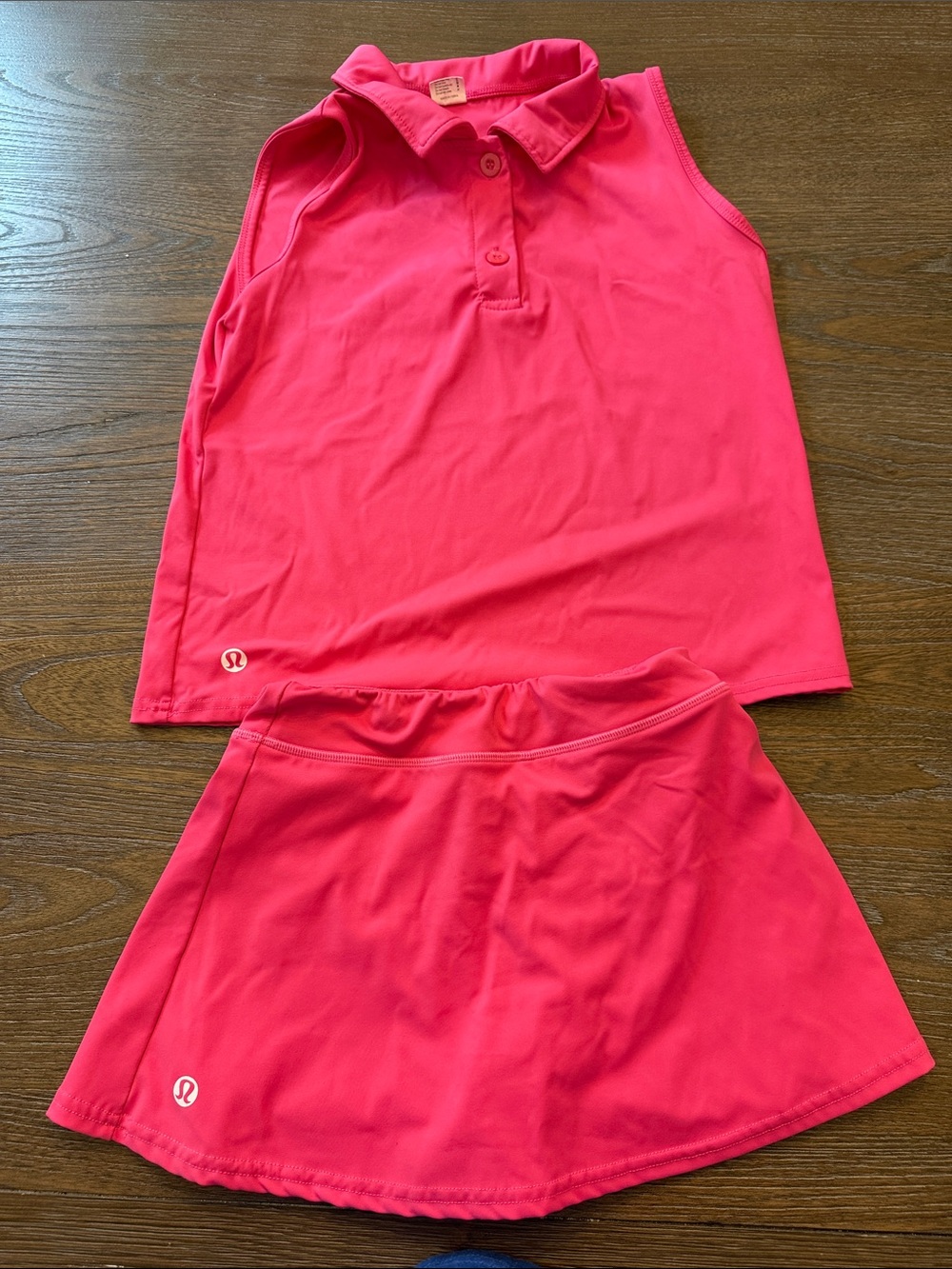 lululemon look athletica Hot Pink Active Tennis Skort